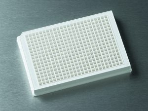 Corning 2897 Polyvinyl Chloride V-Bottom 96 Well Not Treated Microplate Without Lid Case of 100 